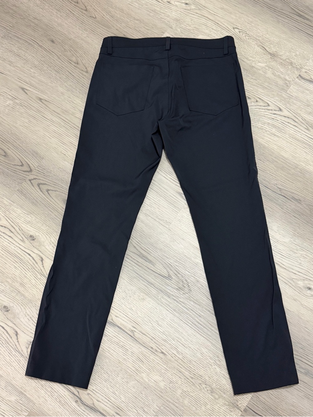 THEORY Raffi Slim Fit Pants Black Neoteric Twill Size 32 (32x28) WORN ONCE $195 - Picture 5 of 9